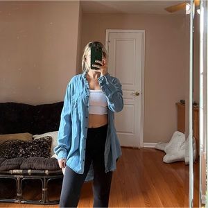 Urban BDG blue button down